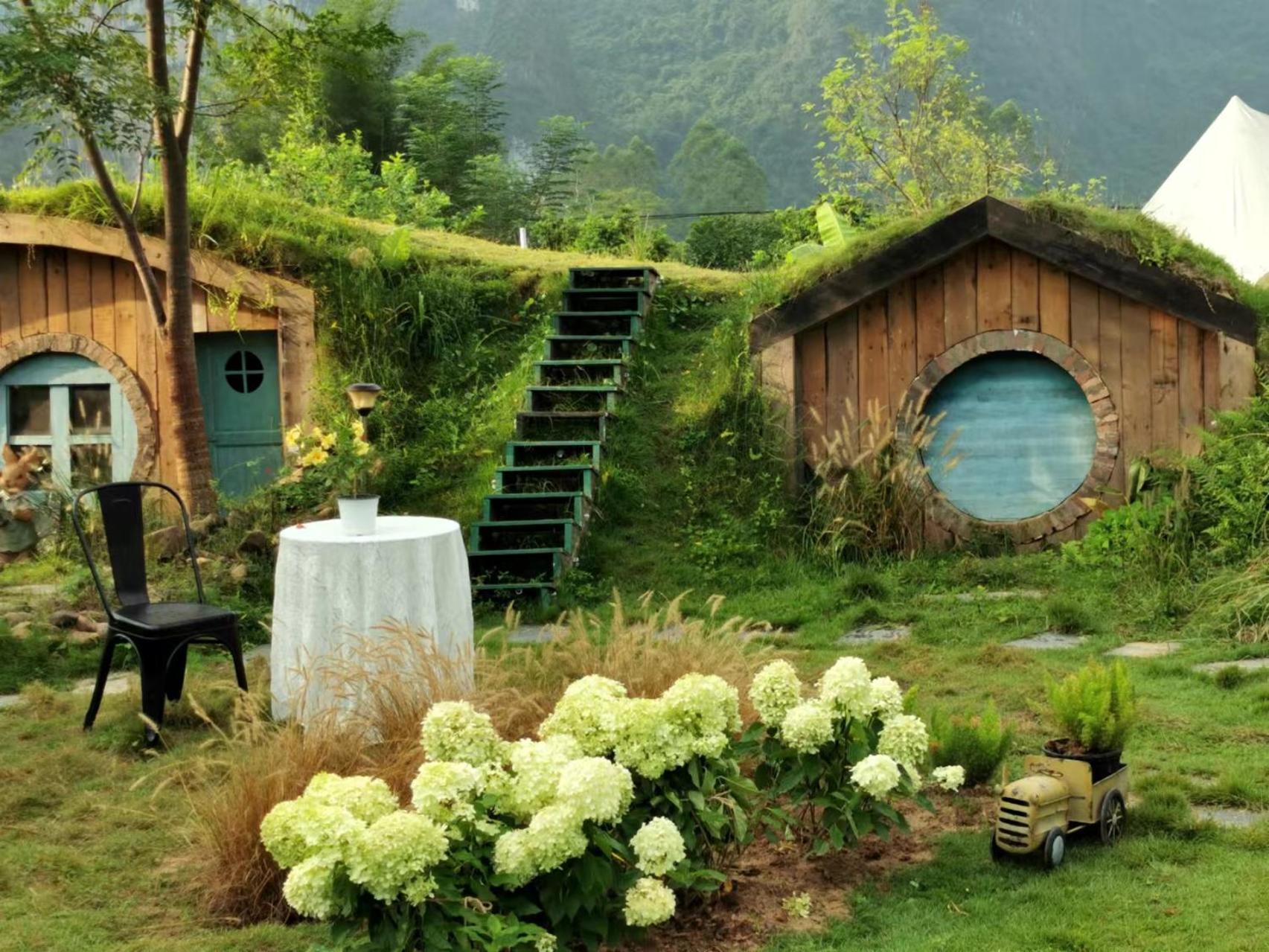 Yangshuo Shui Mo Ju Guesthouse Exterior photo